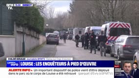 Mort de Louise en Essonne: le bois des Templiers, où le corps de la jeune fille a été retrouvé, passé au peigne fin par plus de 120 policiers