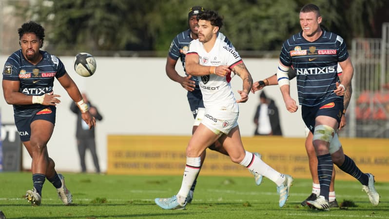 Romain Ntamack face au Racing, le 30 novembre 2024