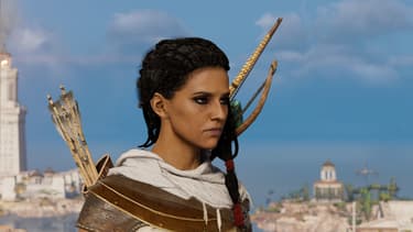 Le personnage Aya dans Assassin's Creed Origins