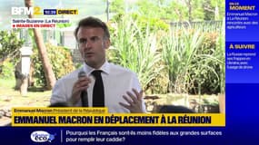 Macron à la Réunion : "J’ai honte de ce qu’on a fait depuis 6 ans sur la pêche"