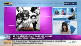 Le chanteur Raphaël retombe en enfance avec "Somnambules"