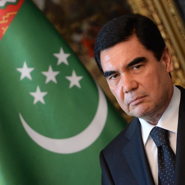L'ancien président du Turkménistan Gurbanguly Berdimuhamedow.