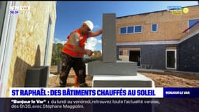 Saint-Raphaël: des bâtiments chauffés au soleil 