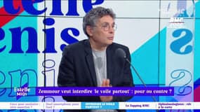 Zemmour veut interdire "le voile partout" : pour ou contre ? "Le religieux n’a rien à foutre dans le politique, point à la ligne !" estime Thierry Moreau. 
