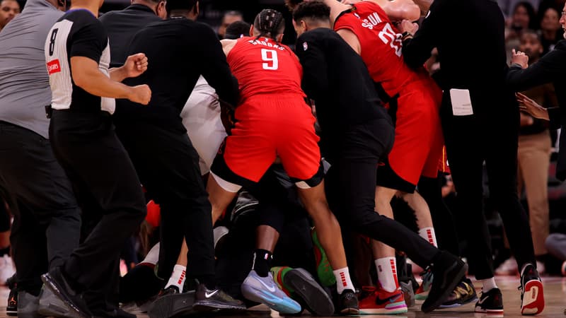 NBA: une bagarre et six expulsions, c’était très chaud entre Houston et Miami