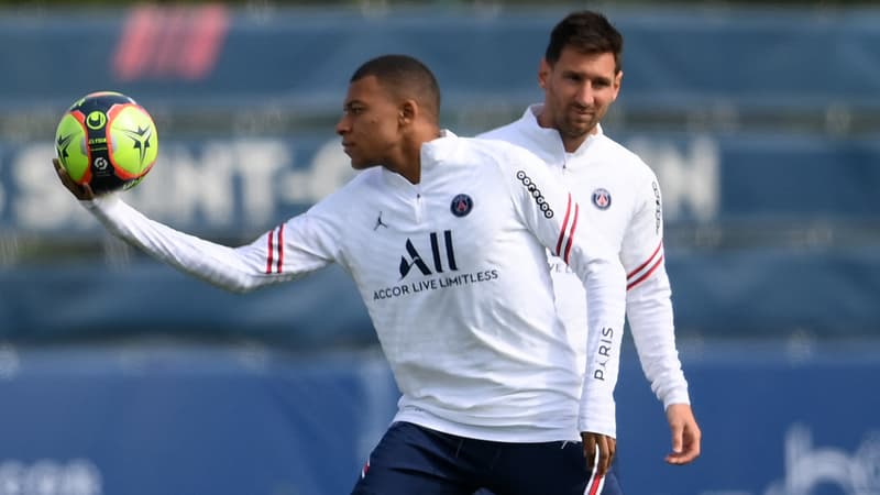 Ligue 1: surprise, Mbappé et Messi absents de l'entraînement du PSG