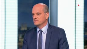 Jean-Michel Blanquer au journal télévisé de France 2 ce mercredi soir.