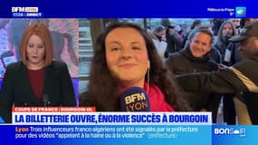 Bourgoin-OL: l'énorme succès de la billetterie avant le match en Coupe de France