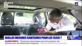 Nettoyage entre chaque client, gel hydroalcoolique, bâches de protection... Comment les taxis se préparent-ils au déconfinement?