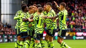 Arsenal, vainqueur à Burnley le 17 février 2024.