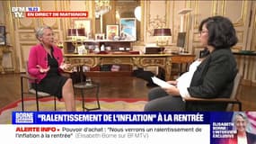Élisabeth Borne sur l'éventuel recours au 49-3 pour faire voter le budget: "Je continuerai à prendre mes responsabilités"
