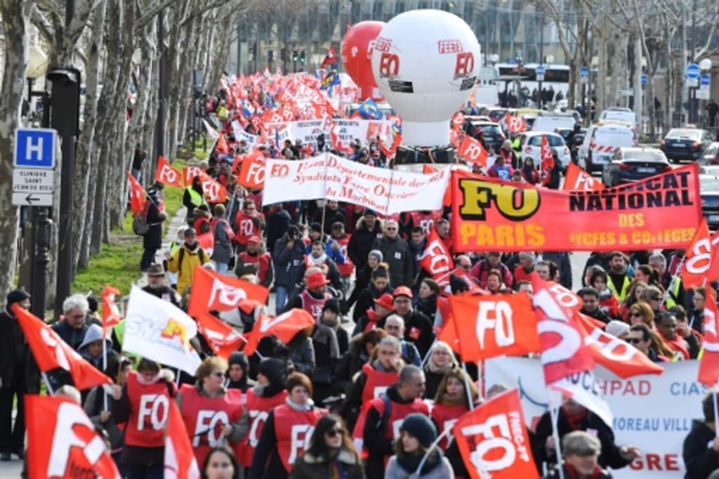 Fonction Publique: Les Syndicats Dans La Rue Alors Que La Réforme ...