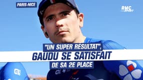 Paris-Nice : "Un super résultat", Gaudu se satisfait de sa 2e place