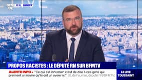 Grégoire de Fournas: "Je présente mes excuses à ce député s'il a pu mal interpréter le propos"