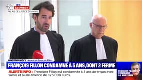 Antonin Lévy (avocat de François Fillon): "Cette décision qui n'est pas juste sera frappée d'appel"