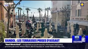 Var: les terrasses prises d'assaut à Bandol