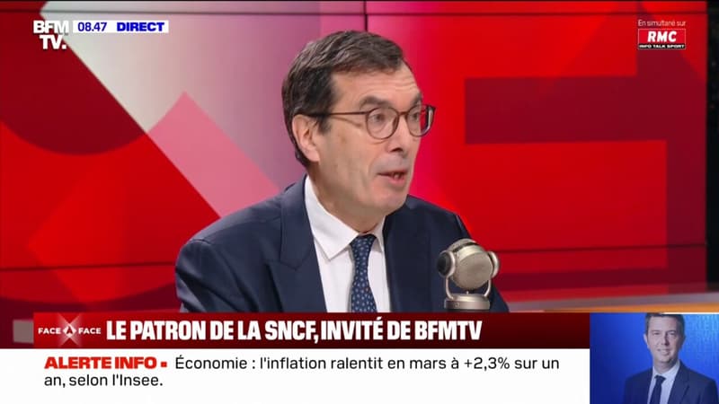Jean-Pierre Farandou, PDG de la SNCF: 