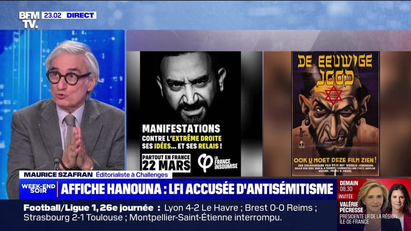 Affiche Hanouna : LFI accusée d'antisémitisme thumbnail