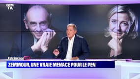 Eric Zemmour, une vraie menace pour Marine Le Pen - 14/09