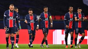 Les joueurs du PSG