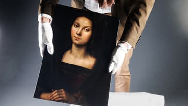 Portrait de Marie-Madeleine, acheté à l'insu de collectionneurs français et qui vient d'être authentifié par un groupe d'experts français et italiens comme un chef-d'œuvre du peintre et architecte italien de la Renaissance Raphaël, daté de sa rencontre avec Léonard de Vinci vers 1505.