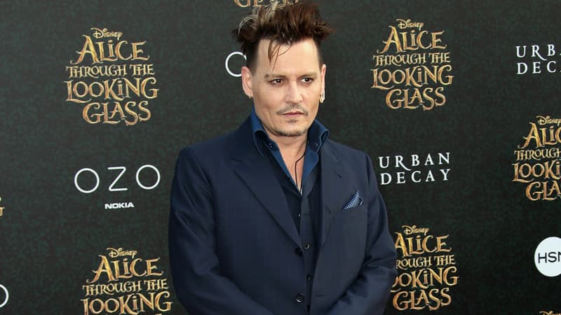 Johnny Depp le 23 mai 2016