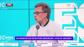 Un congé en cas de rupture amoureuse : "C'est absurde", juge Pierre-Édouard Magnan