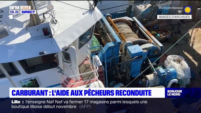 Boulogne-sur-Mer: l'aide carburant aux pêcheurs reconduite