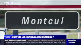 Mais qui a une nouvelle fois volé le panneau du hameau de Montcul?