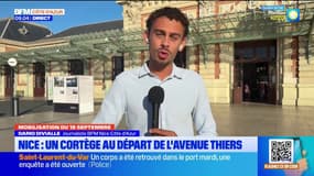 Mobilisation du 18 septembre : un cortège dès 10h au départ de la gare Thiers à Nice
