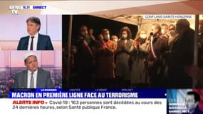 Emmanuel Macron en première ligne face au terrorisme - 20/10