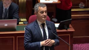 Tags antisémites: "Les deux couples [présumés responsables des graffitis] ont quitté le territoire, le premier a été interpellé et expulsé", assure Gérald Darmanin