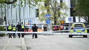 La fusillade a eu lieu dans le centre d'Upssala, en Suède, le 29 avril 2025. 