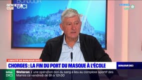 Port du masque dans les Hautes-Alpes: "enfin on va pouvoir le retirer dans les écoles", se réjouit Christian Durand, maire de Chorges ⬇