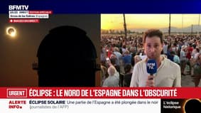 Éclipse solaire: le nord de l'Espagne dans l'obscurité totale