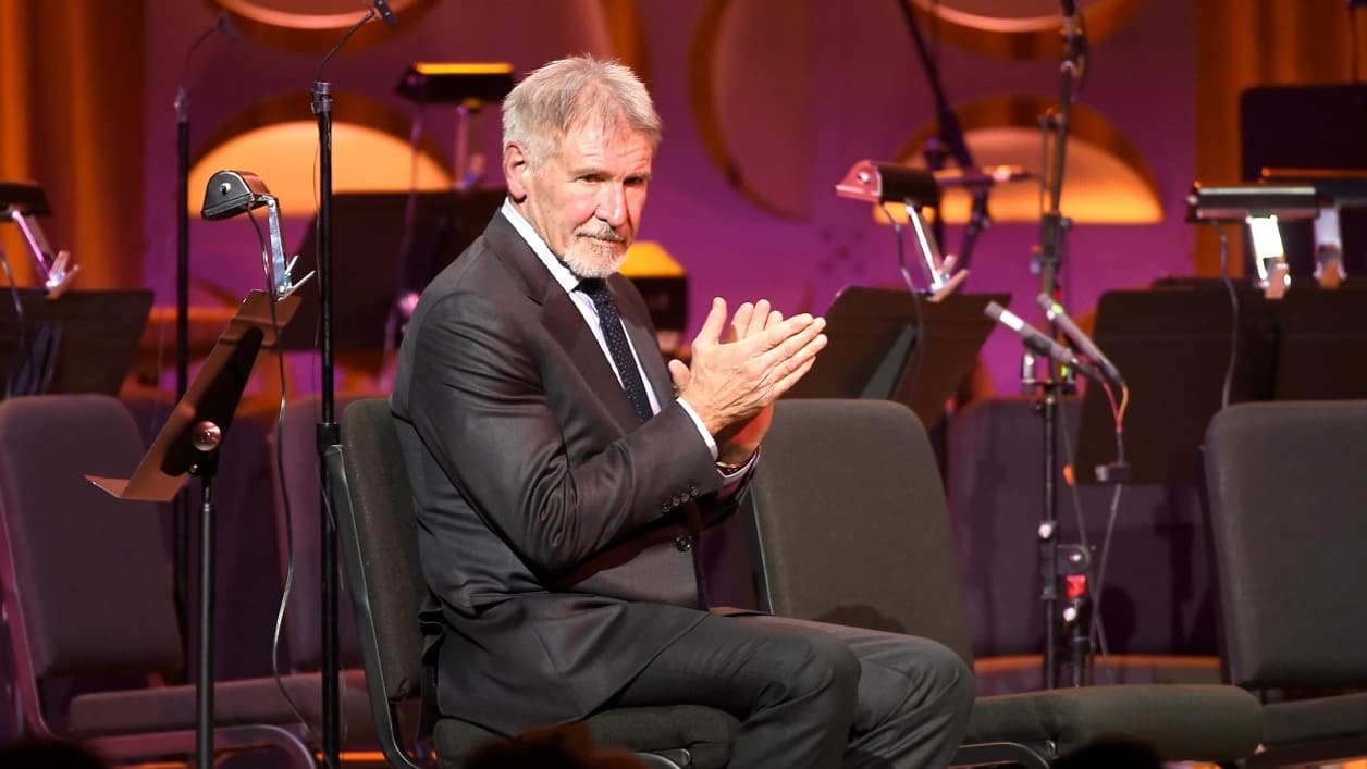 Harrison Ford lors d'un dîner de charité.
