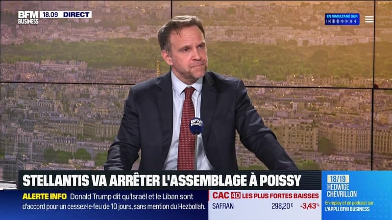 Grande Interview - Marc Ferracci (Député EPR, ancien ministre de l'Industrie) : Stellantis va arrêter l'assemblage à Poissy - 16/04