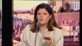 Raquel Garrido sur RMC le 8 novembre 2023
