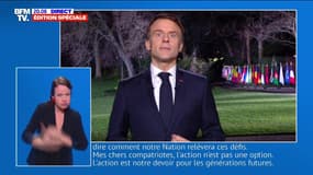 Emmanuel Macron: "L'action est notre devoir pour les générations futures"