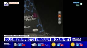 Transat Jacques Vabre: Solidaires en peloton vainqueur en Ocean Fifty