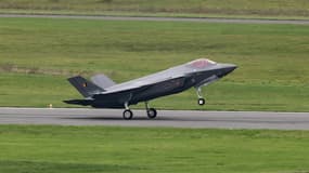 Les trois premiers F-35 belges ont atterri sur la base de Florennes en octobre 2025.