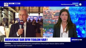 Var: le maire de Toulon Hubert Falco se félicite de l'arrivée de BFM Toulon-Var