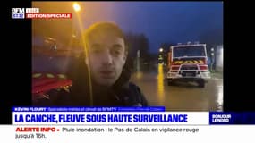 Inondations: la Canche et ses affluents sous haute surveillance