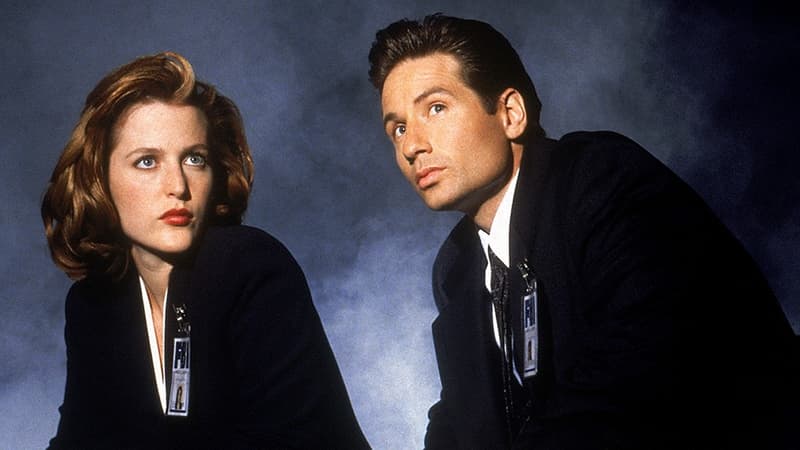 Les agents Scully et Mulder ont débarqué sur les écrans en 1993 aux Etats-Unis et 1994 en France. - Fox TV