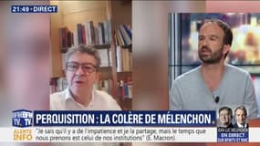 Perquisition LFI:  Manuel Bompard, directeur des campagnes de La France Insoumise "pense clairement que c'est une opération politique"