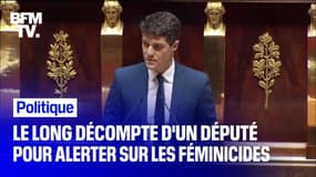 Le long décompte d’un député LR pour alerter sur les féminicides