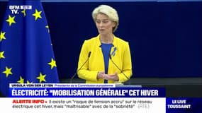 Ursula von der Leyen: "Nous allons lancer une réforme en profondeur du marché de l'électricité"