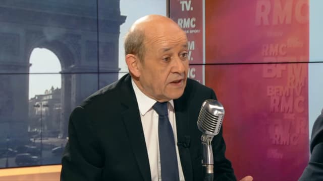 Jean-Yves Le Drian sur BFMTV et RMC.