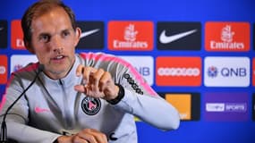 Thomas Tuchel en conférence de presse.