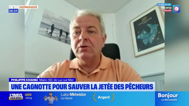 Luc-sur-Mer: une cagnotte pour sauver la jetée des pêcheurs